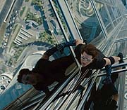 Tom Cruise en Dubai, en la cuarta parte de 'Mission Impossible' La cuarta parte de 'Mission Impossible'