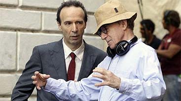 Woody Allen con Benigni Woody Allen con Benigni
