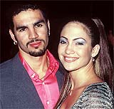 Ojani Noa y Jennifer López, cuando eran pareja Ojani Noa y Jennifer López, cuando eran pareja