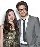Lauren Miller y Seth Rogen, ya esposa y marido Lauren Miller y Seth Rogen, ya esposa y marido