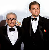 Martin Scorsese y Leo DiCaprio Martin Scorsese y Leo DiCaprio