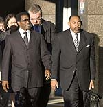 Meachum (dcha.) junto a Wesley Snipes Meachum (dcha.) junto a Wesley Snipes