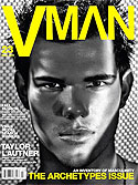 Taylor Lautner, en la portada de VMan Taylor Lautner, en la portada de VMan