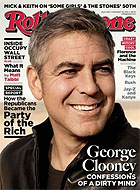 Clooney, en la portada de Rolling Stone Clooney, en la portada de Rolling Stone