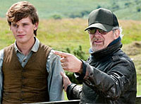 Spielberg en el rodaje de 'War horse'