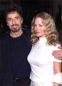 Pacino y DAngelo cuando eran novios